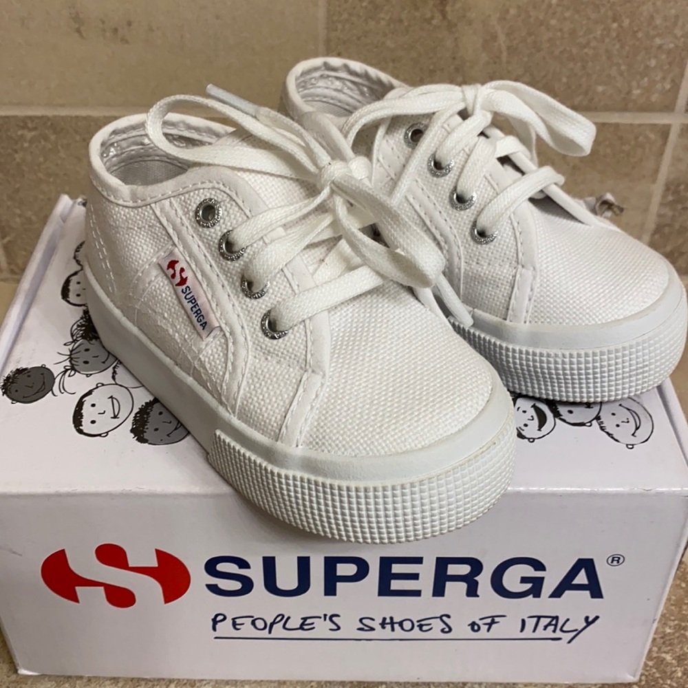 Superga platform toddler 7T